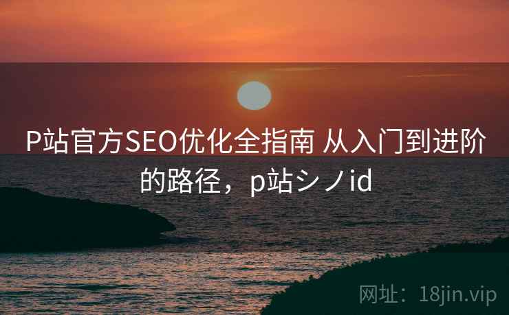 P站官方SEO优化全指南 从入门到进阶的路径，p站シノid