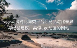 age动漫对比同类平台：竞品对比差异与经验建议，类似age动画的网站