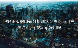 P站正版的口碑分析现状：思路与用户关注点，p站app好用吗