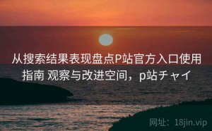 从搜索结果表现盘点P站官方入口使用指南 观察与改进空间，p站チャイ
