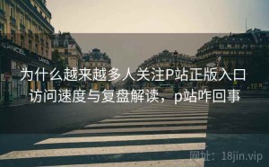 为什么越来越多人关注P站正版入口 访问速度与复盘解读，p站咋回事