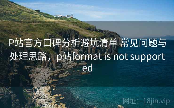 P站官方口碑分析避坑清单 常见问题与处理思路，p站format is not supported