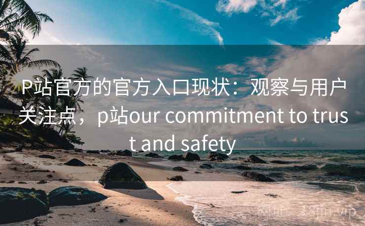 P站官方的官方入口现状：观察与用户关注点，p站our commitment to trust and safety