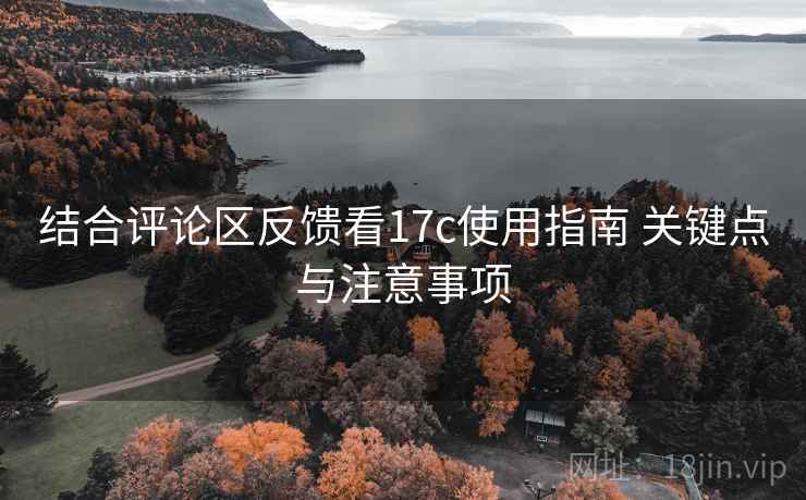 结合评论区反馈看17c使用指南 关键点与注意事项 结合评论区反馈看17c使用指南 关键点与注意事项