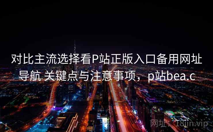 对比主流选择看P站正版入口备用网址导航 关键点与注意事项，p站bea.c