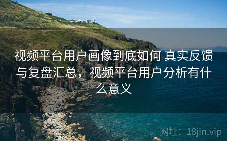 视频平台用户画像到底如何 真实反馈与复盘汇总，视频平台用户分析有什么意义